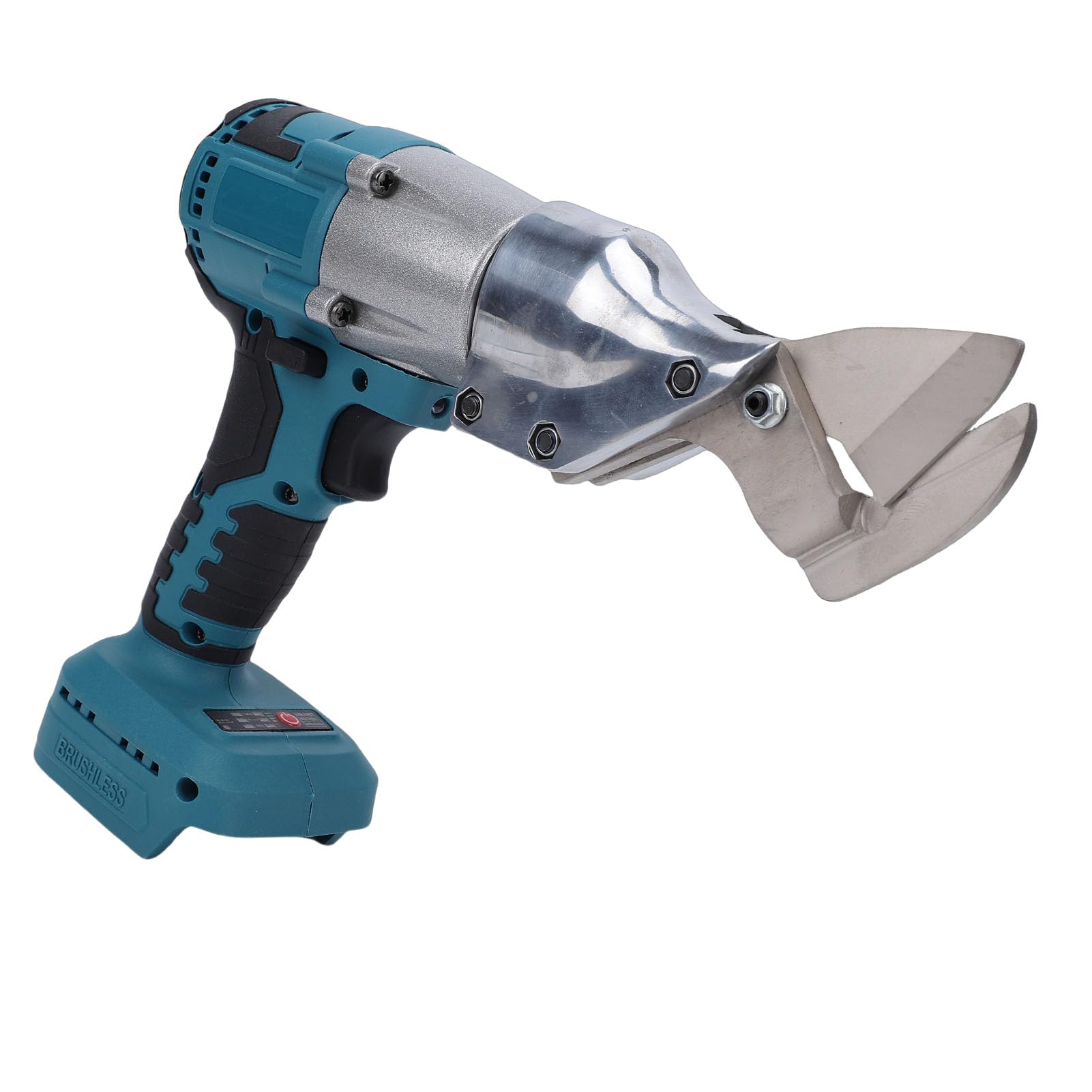 Ejoyous Tijeras de Metal Inalámbricas, Cuchillas de Acero Inoxidable, Cabezal Giratorio de 360 ​​Grados, Velocidad Ajustable para Cortar PVC y Metal para Bricolaje y Uso Profesional (#2)