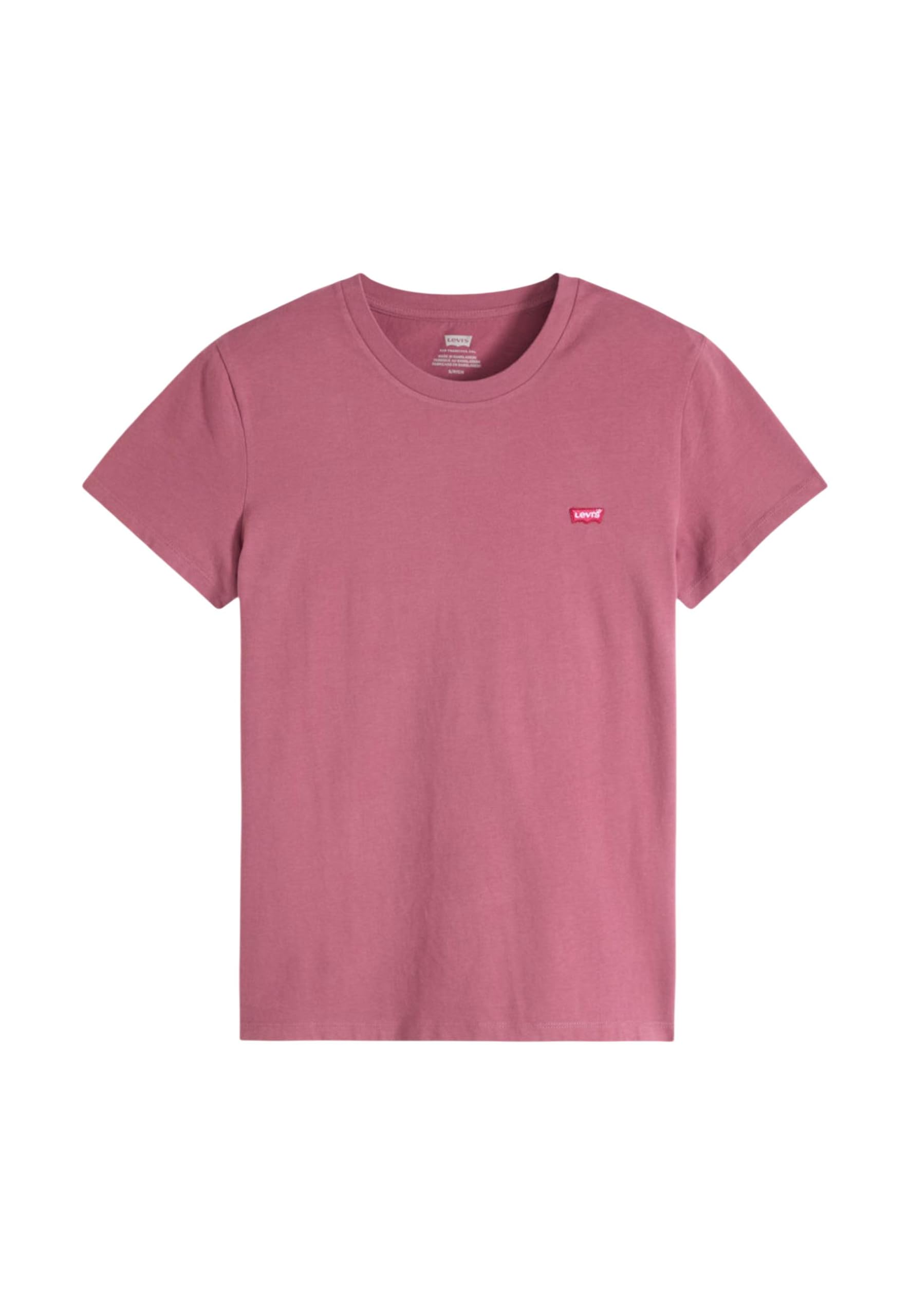 Levi's Damen Perfect Tee T-Shirt, Crushed Berry, Small