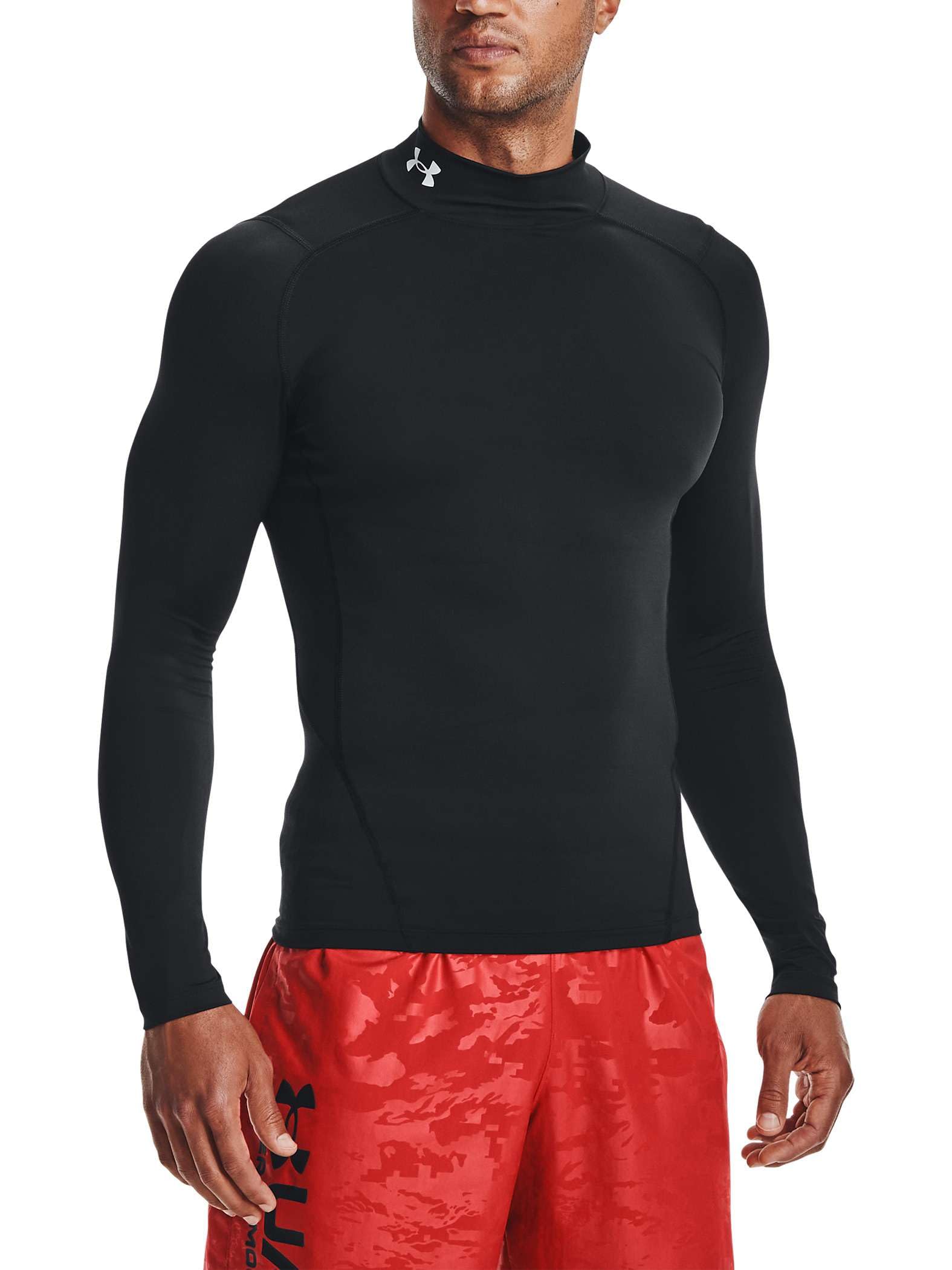 Under Armour Mens Men's HeatGear® Mock Long Sleeve Shirt (pack of 1)
