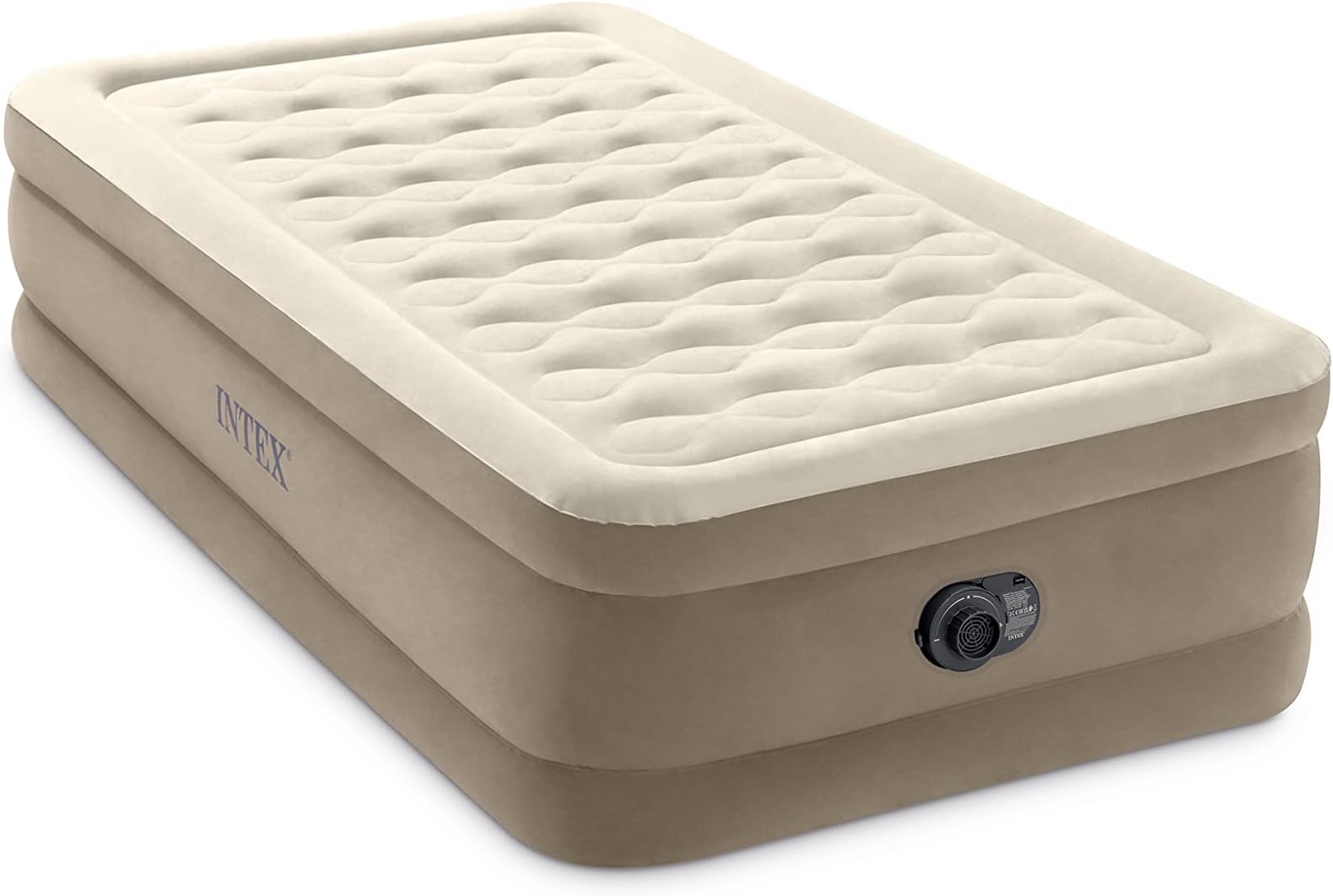 Intex Ultra Plush Airbed with Fiber-Tech RP, Twin