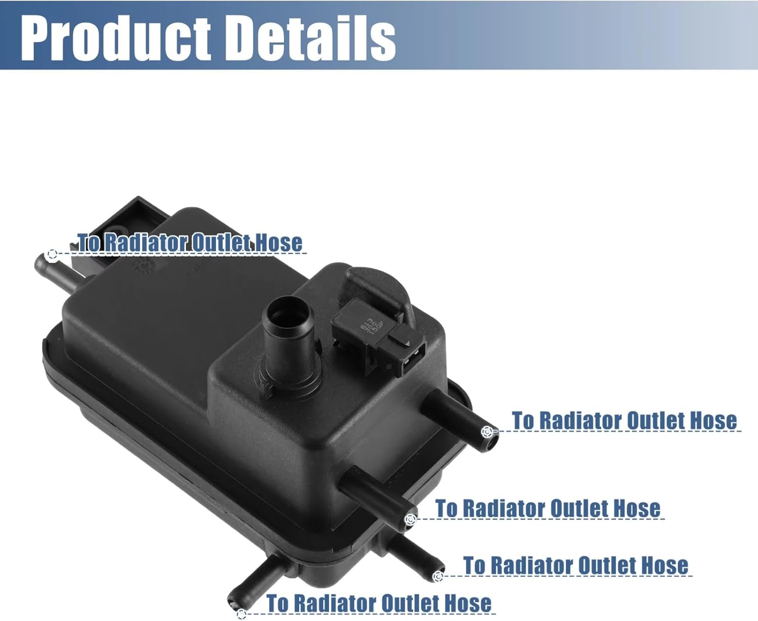 車冷却液リザーバー水膨張タンク Compatible With Jaguar For XKR 2000-2006 クーラント ラジエ