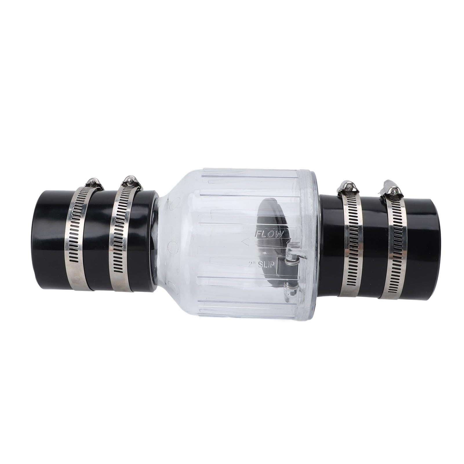 Silent Sewage Sump Pump Check Valve Spring Loaded Flapper Leakproof Quiet Valve for Pool System