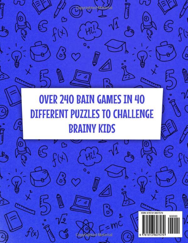 Difficult Puzzle Book For Smart Kids: Over 240 Brain Games for 8 Year Olds (Thinking Books for Kids) image 3