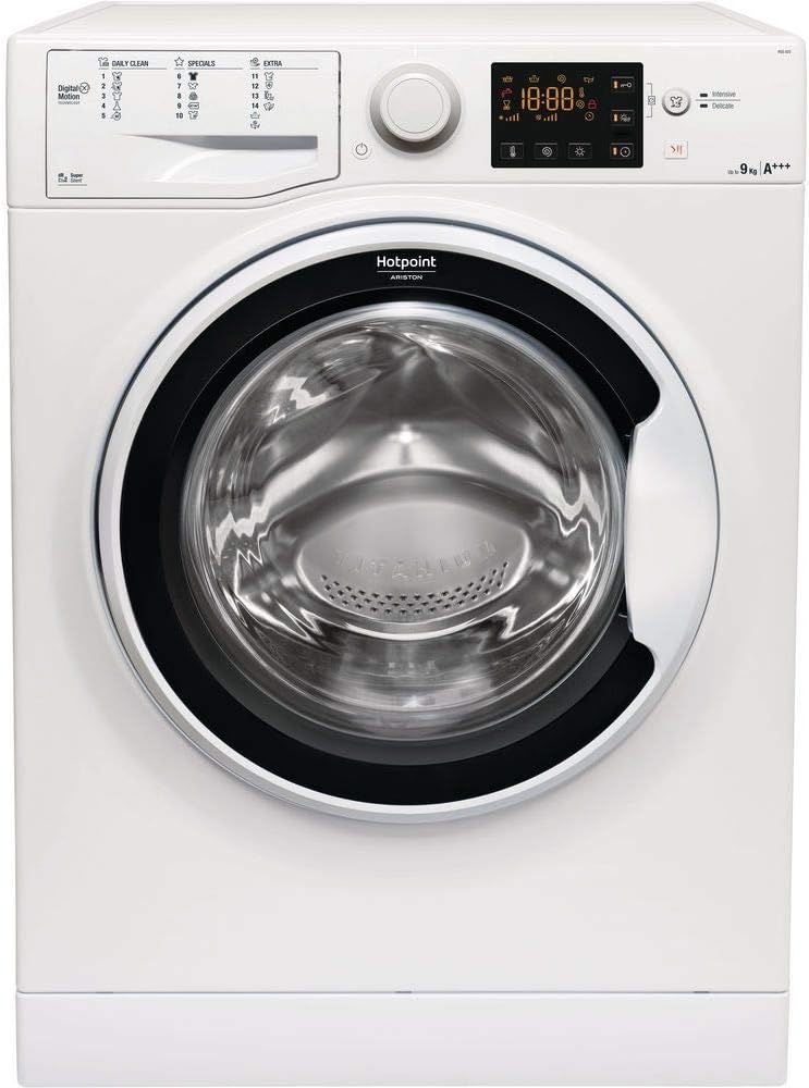 Hotpoint RSG 923 EU Libera installazione Caricamento frontale 9kg 1200Giri/min A+++ Bianco lavatrice - Lavatrice (Libera installazione, Caricamento frontale, Bianco, Manopola, Sinistra, LED) Hotpoint RSG 923 EU Libera installazione Caricamento frontale 9kg 1200Giri/min A+++ Bianco lavatrice - Lavatrice (Libera installazione, Caricamento frontale, Bianco, Manopola, Sinistra, LED)