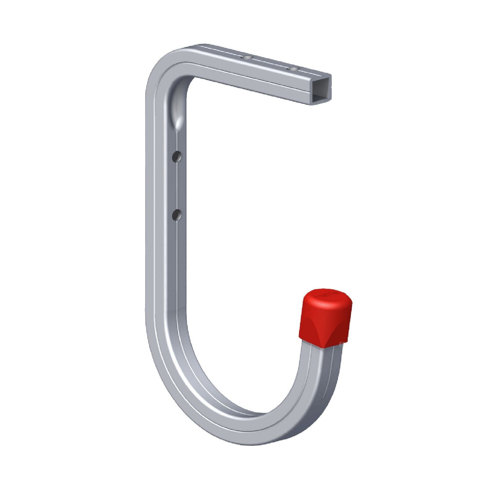 Double Storage Hook - 180mm Wall Mount Bracket For Bikes, Ladders, Tools In Garage Or Shed