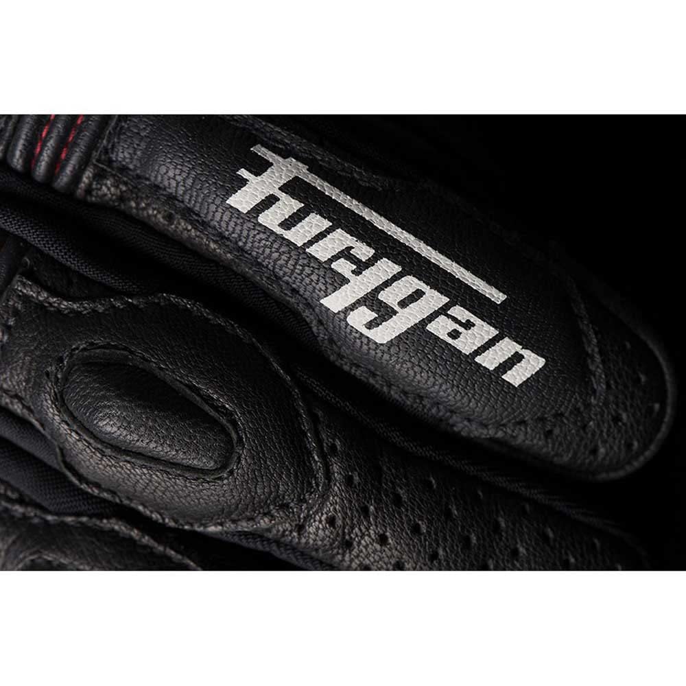Furygan Td21 Vented - TD21 Guantes de Moto para Hombre - Palma 100% Cuero y Perforada - Guantes de Verano - Ventilación Óptima - Protección de Nudillos D3O - Diferentes Tallas. Men's