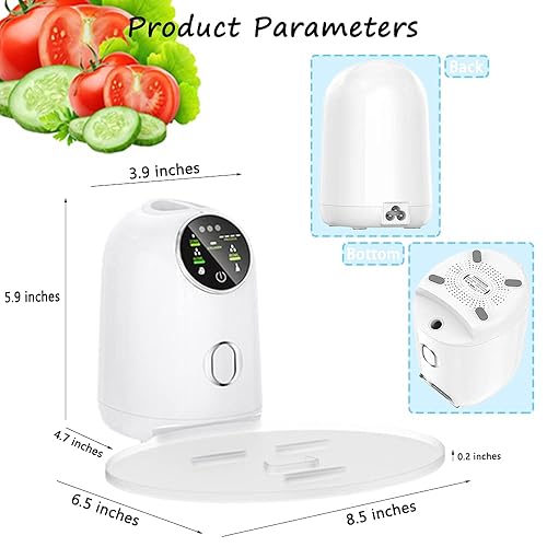 Miniatura 3 de Máquina de máscara facial, máquina de bricolaje de máscara facial con control táctil con 32 piezas de colágeno, fabricante automático inteligente de