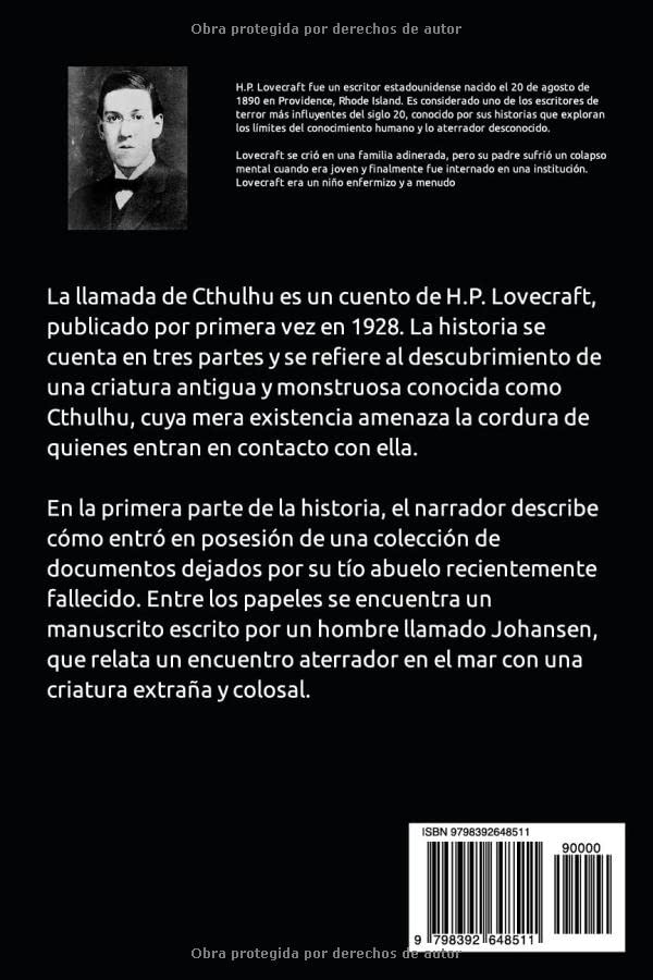 Miniatura 2 de La llamada de Cthulhu H.P LoveCraft Español Clásicos ilustrados (The Call of Cthulhu Spanish Edition)