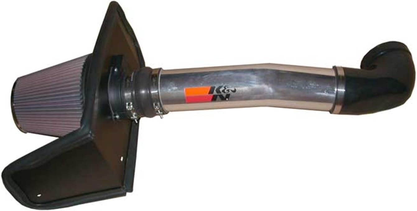 K&N Cold Air Intake System: High-Flow Air-Filter, Increase Performance & Horsepower: Compatible with 2003-2009 HUMMER H2, 77-3037KP