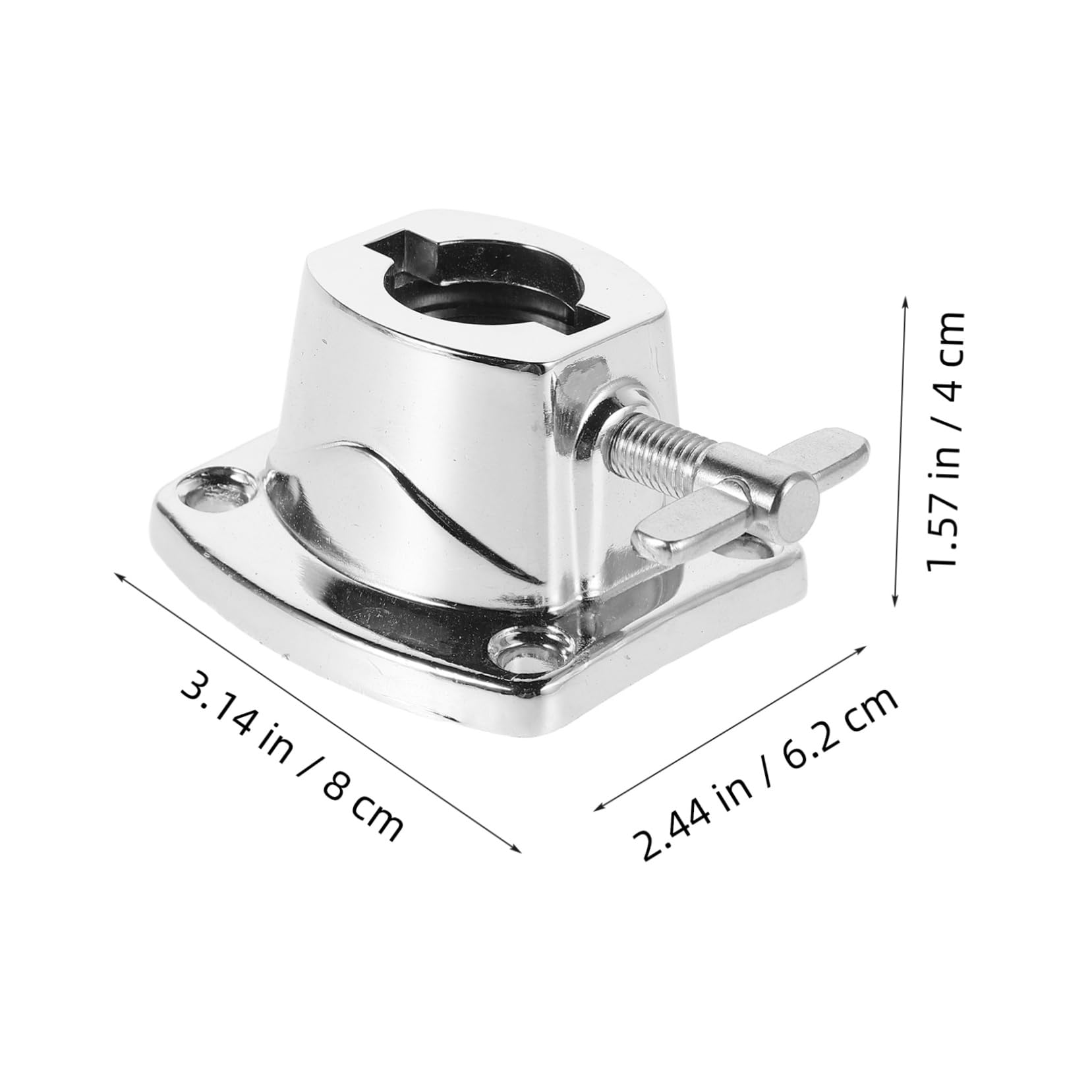 Levemolo Drum Cymbal Clamp Set Holder Adapter Universal Drum Bracket Adjustable Cymbal Mounting Bracket Stand Accessories