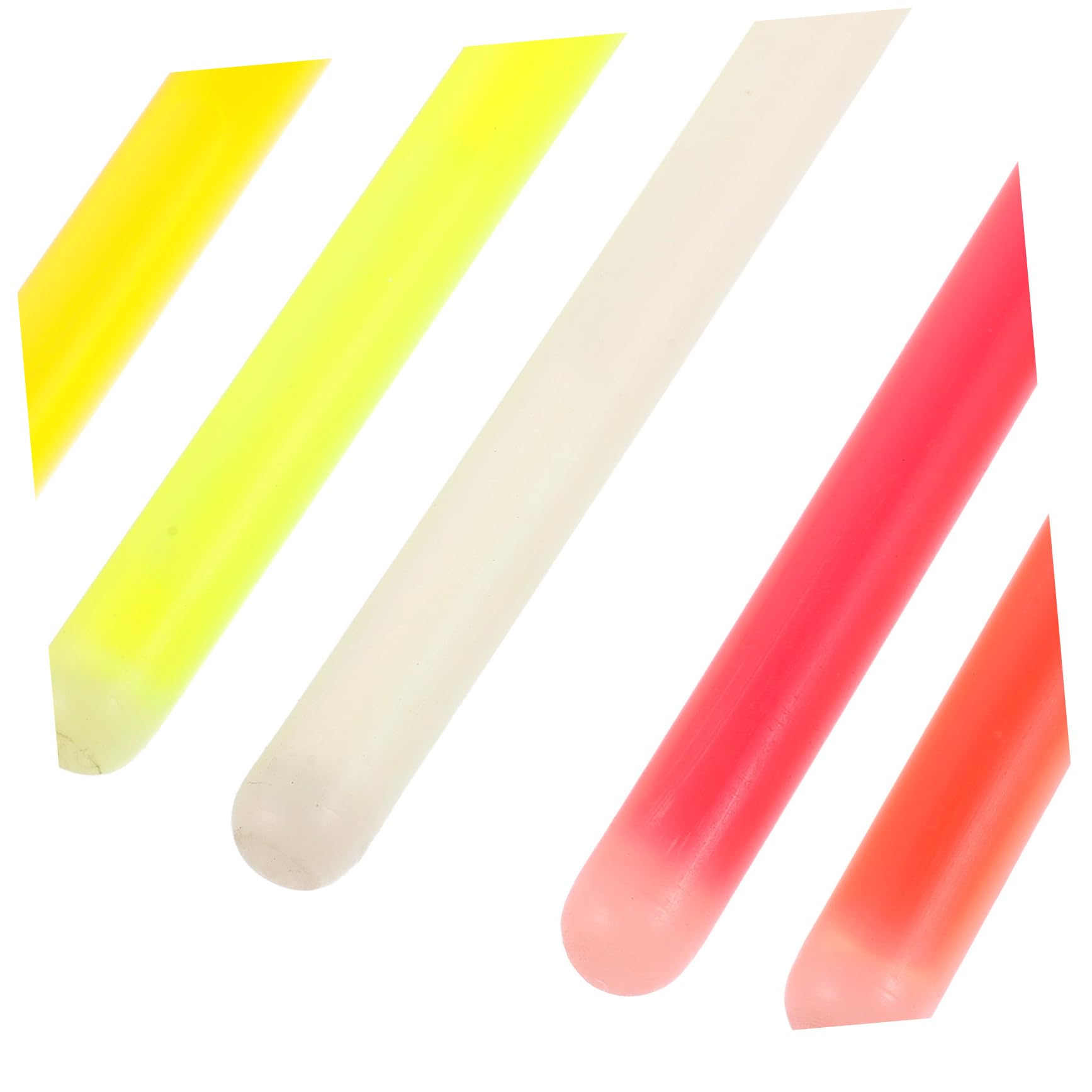 Barras Fluorescentes Luminosas 10 Piezas de Plástico