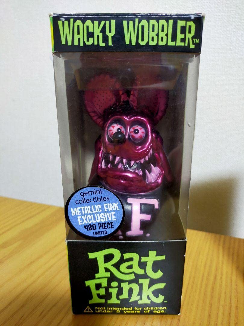 Amazon.co.jp: 480体限定2体 RATFINK ボビングヘッド ラット 