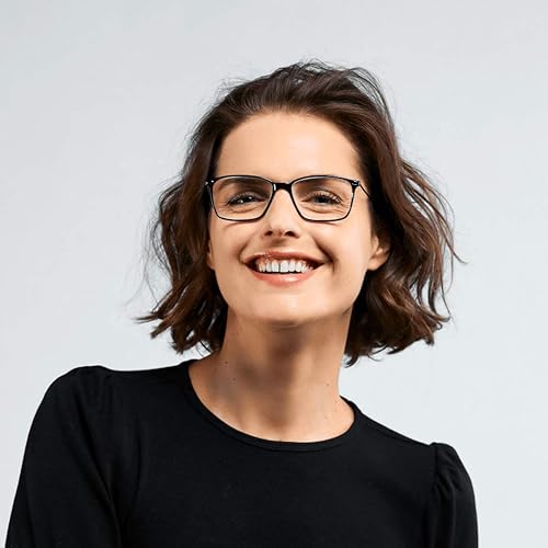 Miniatura 5 de NOOZ Lentes de lectura ópticos, forma rectangular, lectores de aumento para hombres y mujeres, modelo Bao Essential Collection