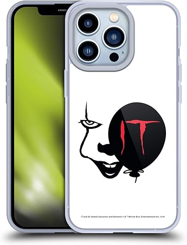 Head Case Designs Officially Licensed IT Movie Pennywise Graphics Soft Gel Case Compatible with Apple iPhone 13 Pro