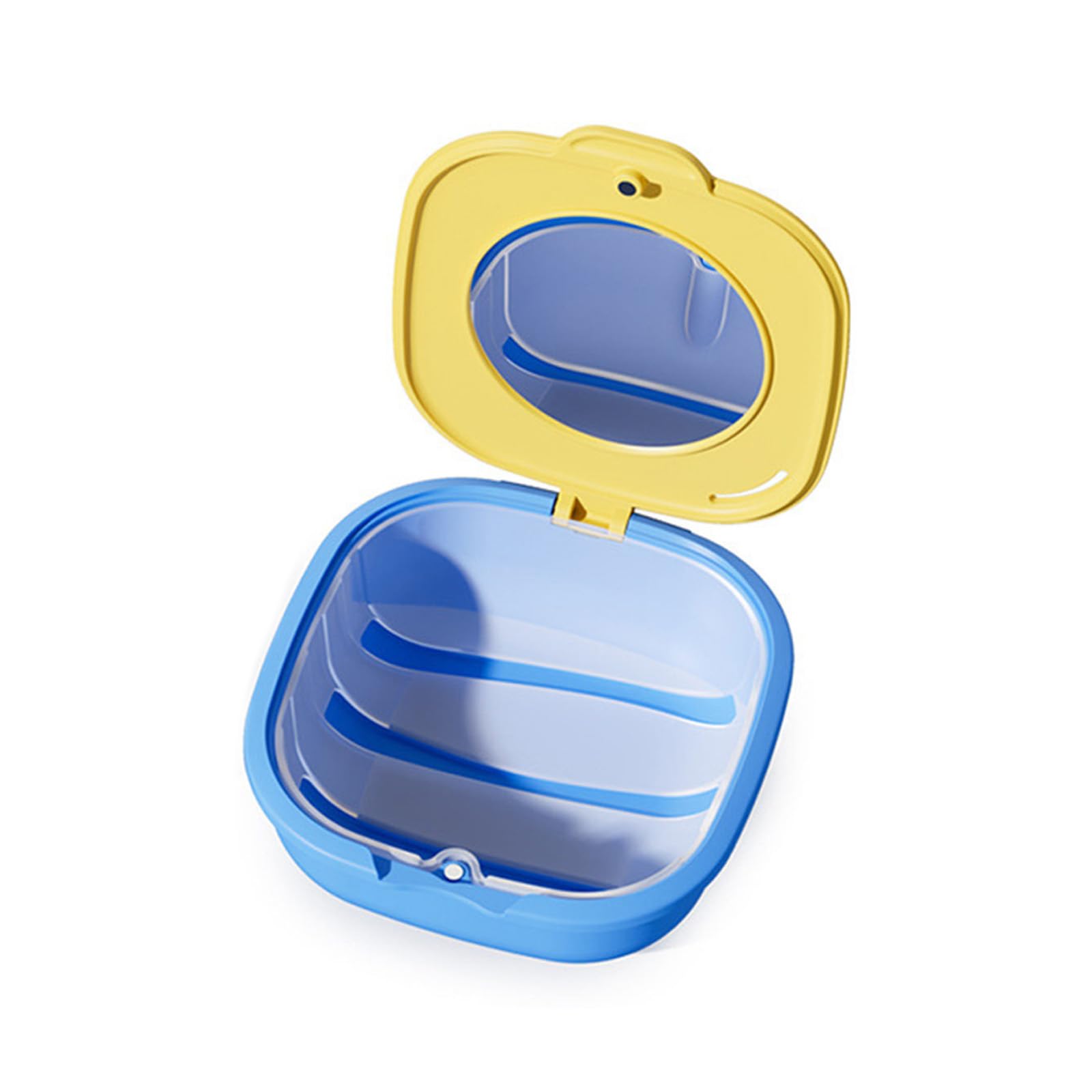 Jazuaiao Thin Simple Invisible Aligner Holder Case for Daily Use Sturdy Dustproof Storage Solution for Appliances Invisible Aligner Case