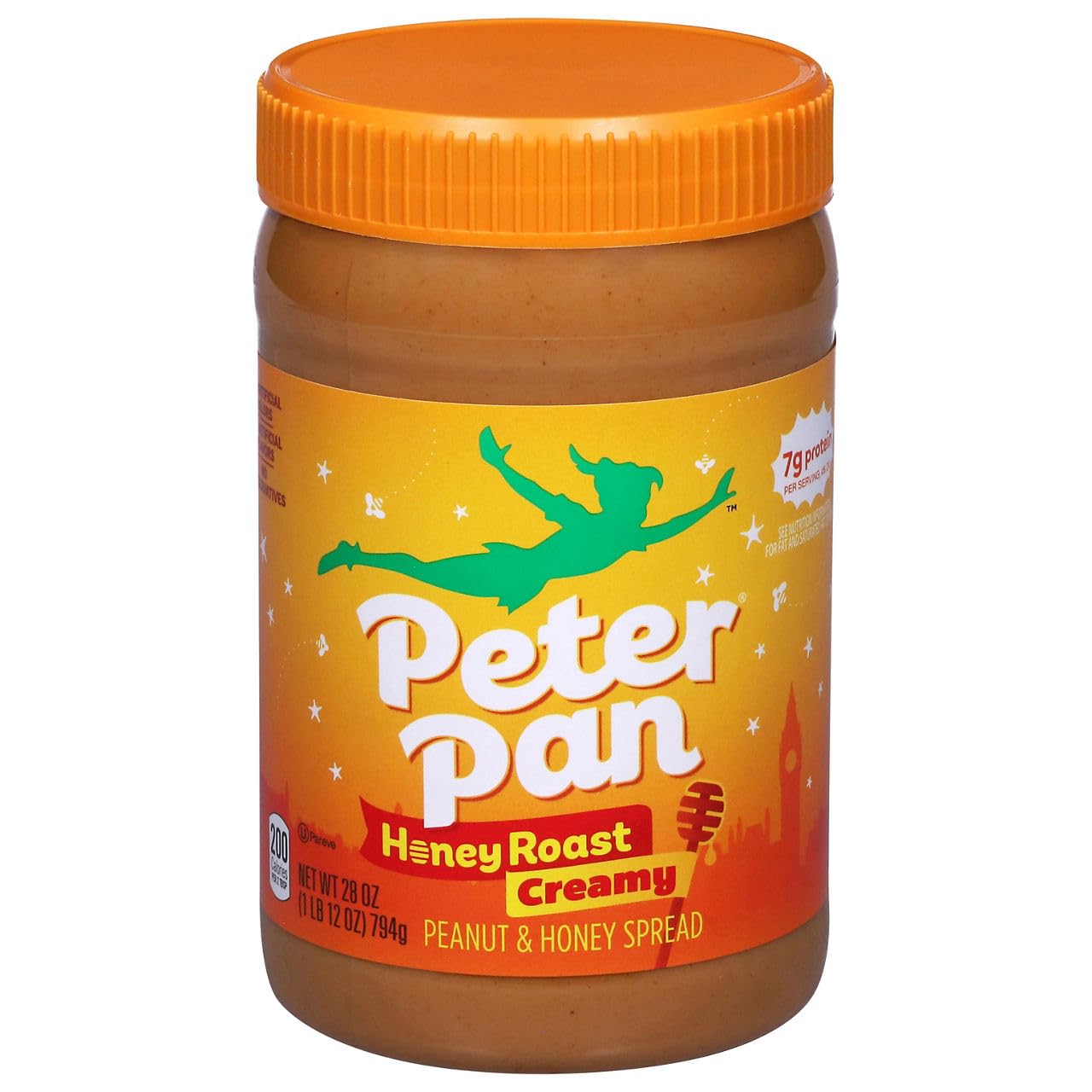 Mantequilla de Maní Cremosa con Miel Tostada Peter Pan 28 oz
