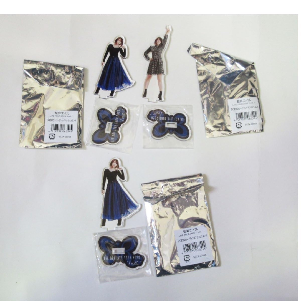 Amazon.co.jp: 藍井エイル セット商品 トレーディングアクリルスタンド 