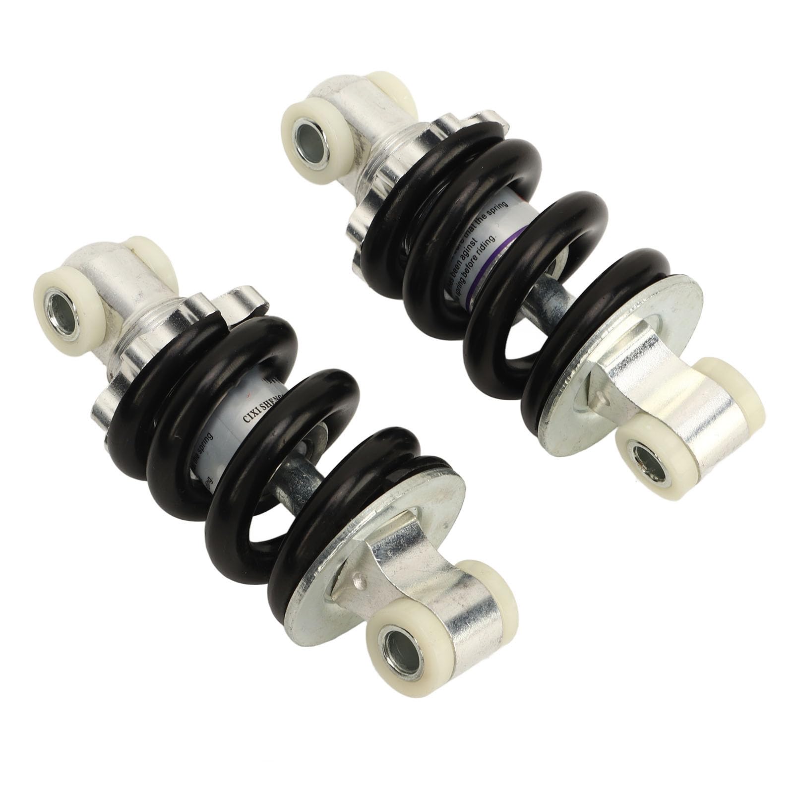 Aramox Amortisseurs à Ressort, 100mm, 1500lbs, 2 Pièces pour Mini Moto, ATV, Pocket Bike, Scooter 47-49, Amélioration de la Suspension