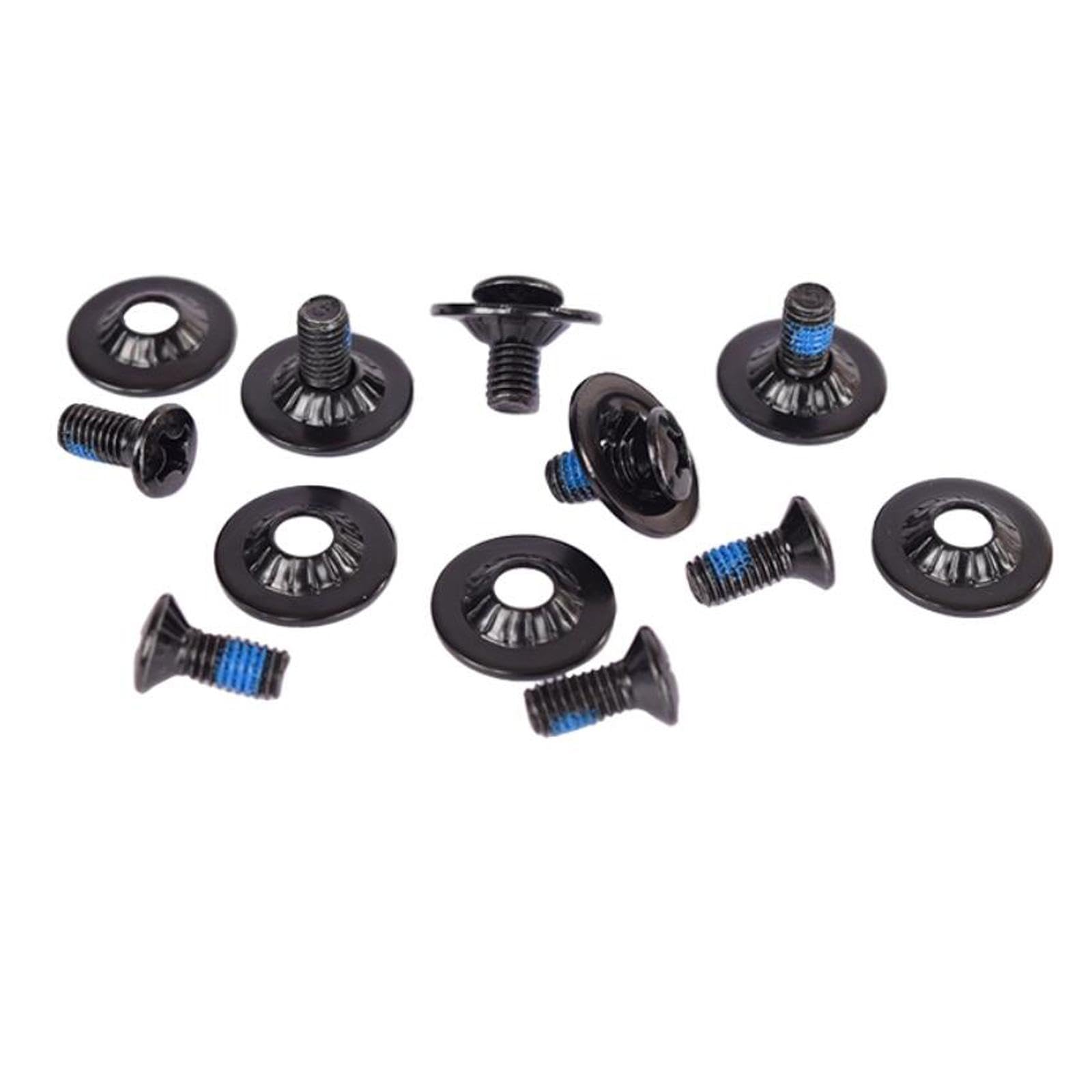 harayaa Kit de Vis de Fixation de Snowboard avec Kit D'assemblage de Vis de Fixation en Acier Inoxydable et Rondelles Antidérapantes pour Une Fixation Con
