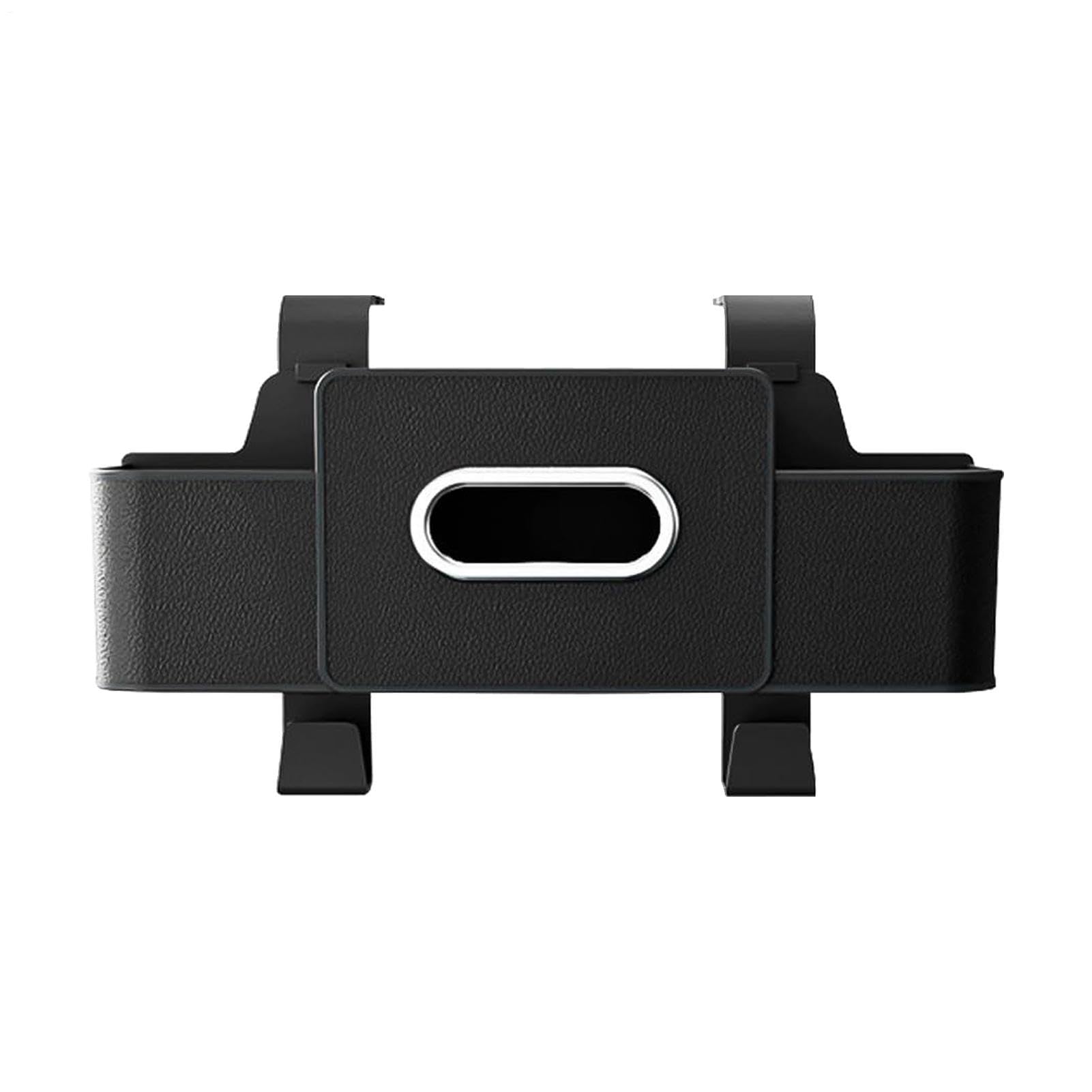 Organizador de asiento trasero para coche, soporte impermeable para bebidas con cubo de basura integrado, almacenamiento para asiento de coche con gancho, para teléfono, aperitivos, bebidas, bolso