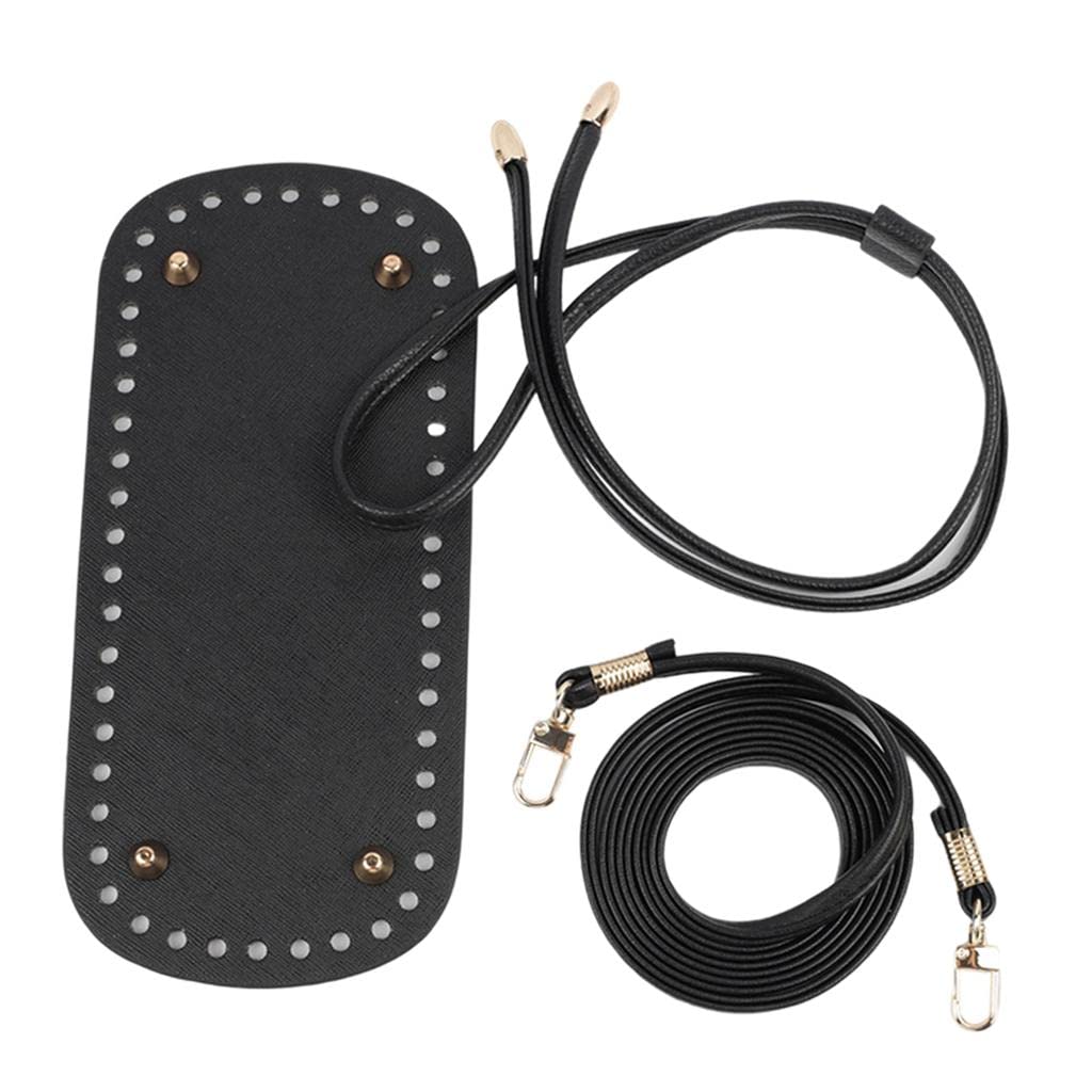 MYADDICTIONBag Knitting Set Shoulder Strap Crochet Bag Handmade for Purse Making Black Clothing, Shoes & Accessories | Womens Handbags & Bags | Handbag Accessories