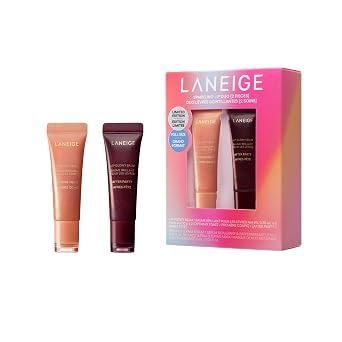 LANEIGE Lip Glowy Balm Sheer Tinted Lip Moisturizer with Shea Butter, for Hydrating Shine & Soft Lips