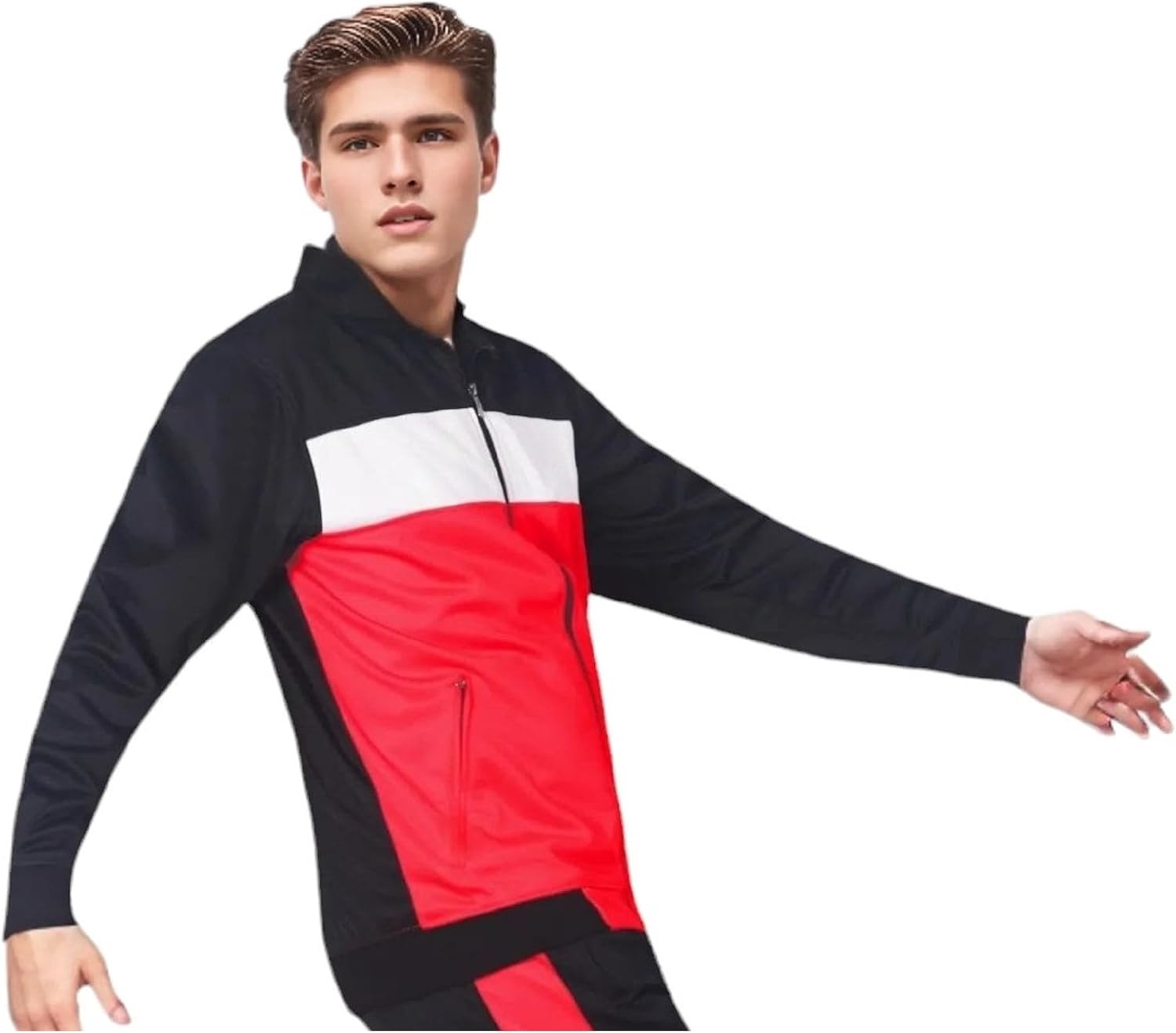 Men's 2-Piece Multi Color Coral Tracksuit