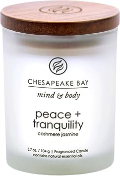 Chesapeake Bay Candle Peace + Tranquility, Balance + Harmony, Serenity + Calm Scented Candle Gift Set, Small Jar (3-Pack), Assorted