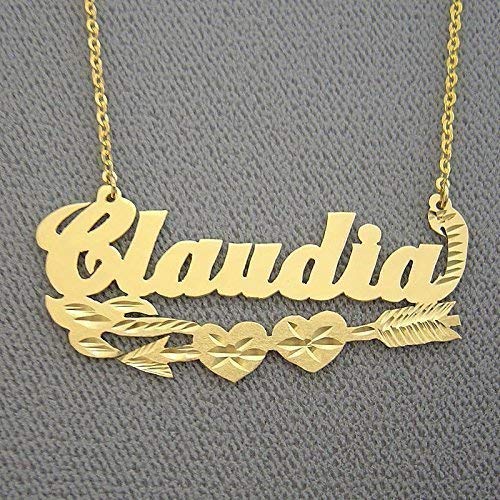 Soul Jewelry Inc10k Gold Name Necklace 