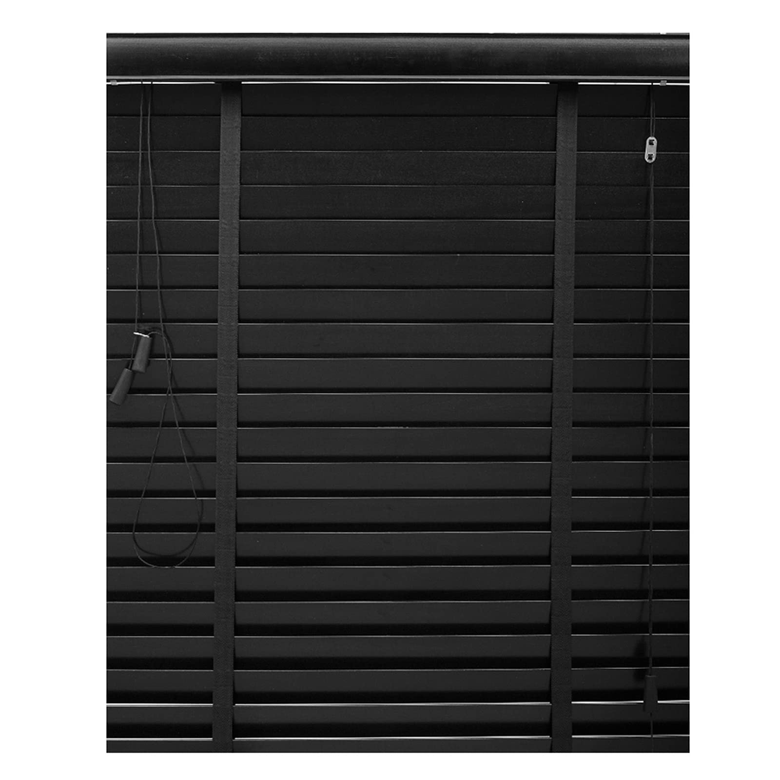 Tende Veneziane in Legno, Persiane Orizzontali Per Finestre, Tapparelle in Legno Con Lamelle Da 50 Mm, Persiane Veneziane Filtraggio Della Luce Interna, Per Finestre/porte,WxH-90x140cm/35.5*55in