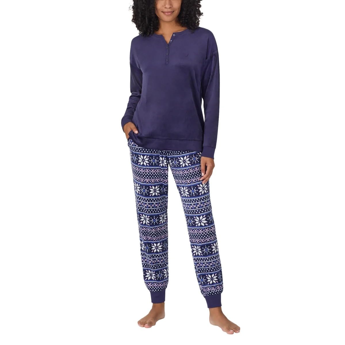 Nautica Silky Fleece Pajamas