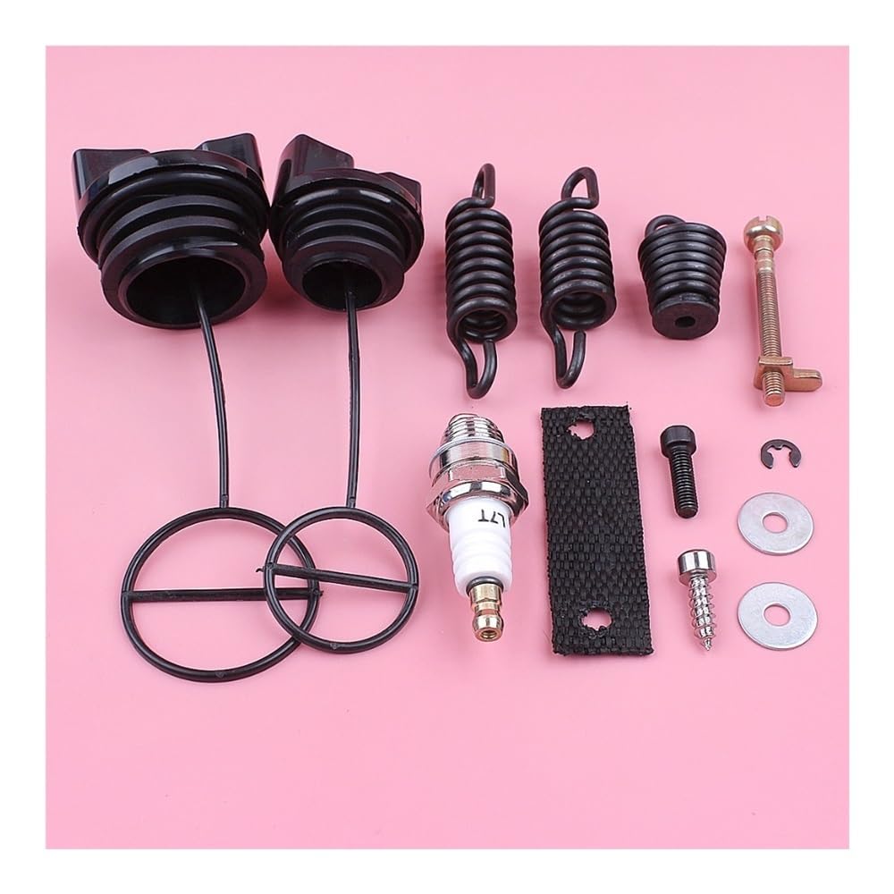 Set di Molle ammortizzatrici AV Buffer Adatte for Tappo Olio 350 351, tendicatena, Candela, Motosega, Ricambio.