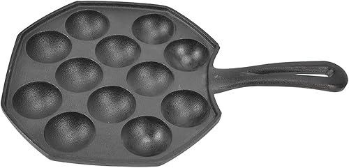 Miniatura 6 de Sartén de huevo para freír sartén para panqueques de hierro fundido de alta resistencia multiusos para cocina