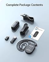 Vista 8 de BOBLOV Mini cámara corporal W4 4K, cámara portátil de 64 GB con clip giratorio de 360° y clip magnético, 120 minutos para grabación, fácil de usar