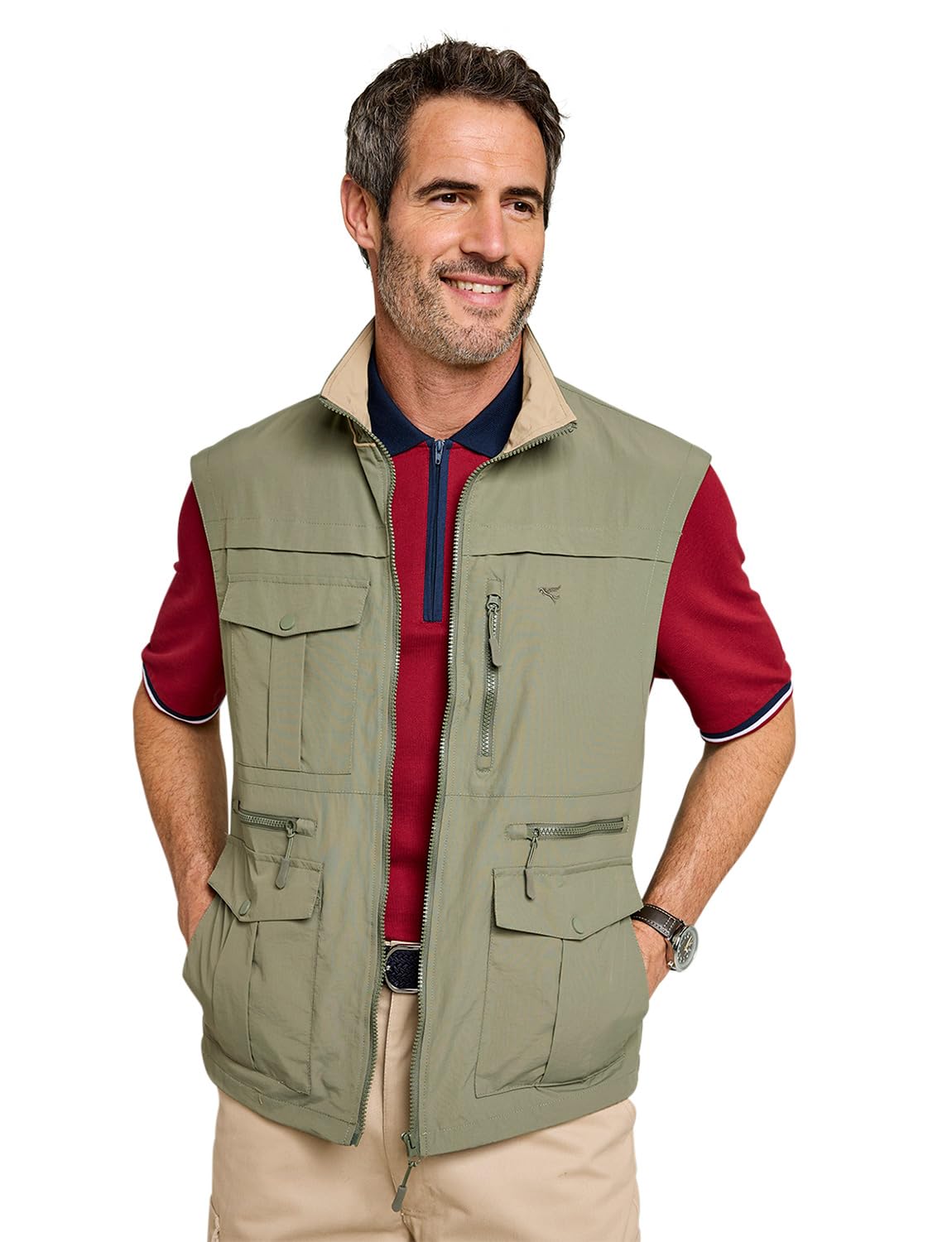 Pegasus Men's Gilet Khaki XL