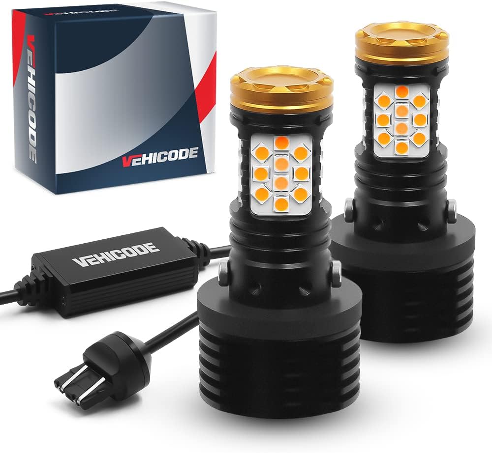 LEDYOTRY 3157 LED Bulb Amber Turn Signal Light 4157 3057