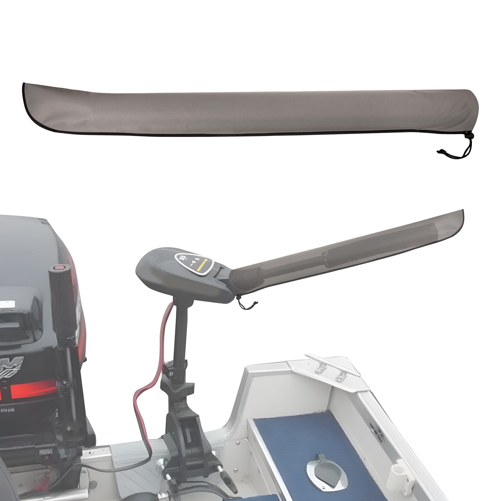 Waterproof Tiller Cover,Heavy Duty 481D Oxford Waterpoof Sailboat Tiller Cover,Slip-on Tiller Cover