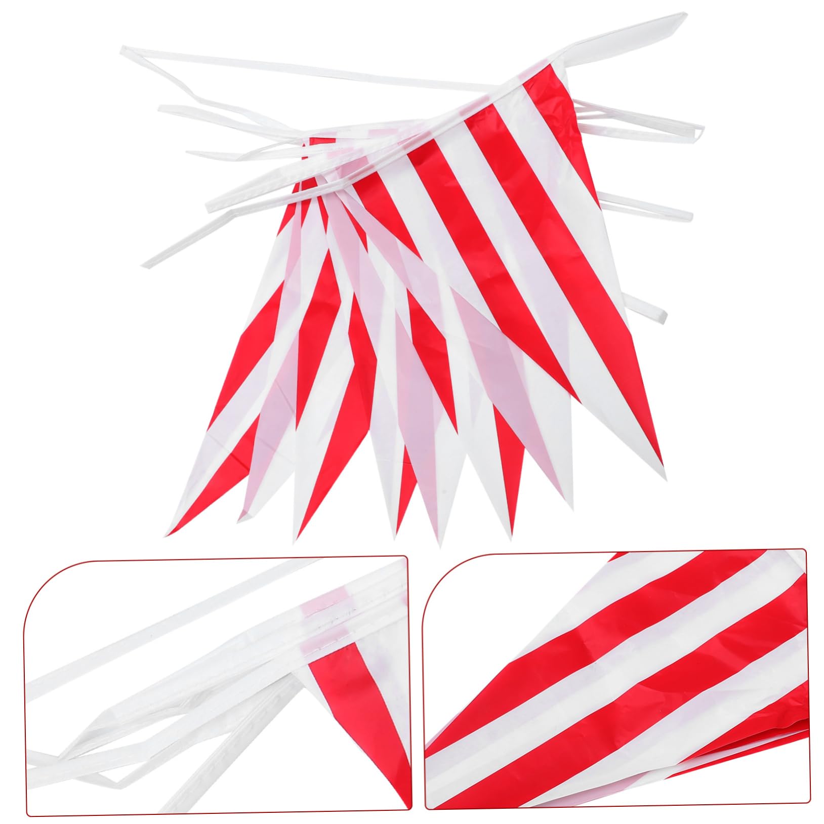 ibasenice 5 Juegos De Banderines De Rayas De De Fiesta De Carnaval Suministros Para Fiestas Banderines De Carnaval Banderines Triangulares Banderines De Fiesta Banderines A