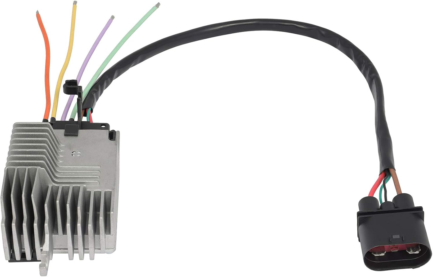 SCITOO Radiator Cooling Fan Control Module Compatible with 2006 2007 2008 for Audi A6 2005 2006 2007 2008 2009 2010 2011 for Audi A6 Quattro