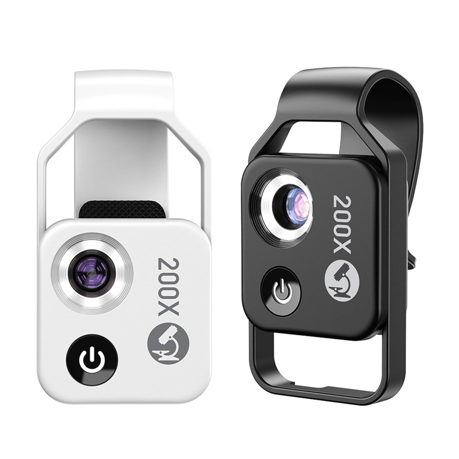 Cámara microscópica portátil USB con clip para teléfono celular