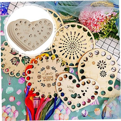 Image of COHEALI Embroidery Floss Organizer Thread Holder Lightweight and Portable for Craft Storage and Thread Management