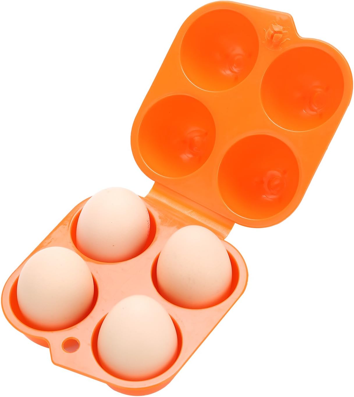 Egg Holder, 4 Eggs Shockproof Container for Camping Travel