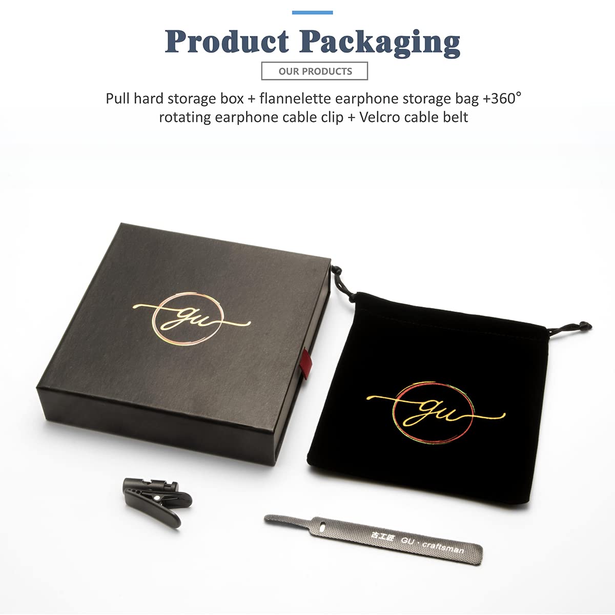 GUCraftsman 5N OFC - Cables de repuesto para auriculares Sennheiser IE200, IE300, IE600, IE900 (enchufe de 3,5 mm)