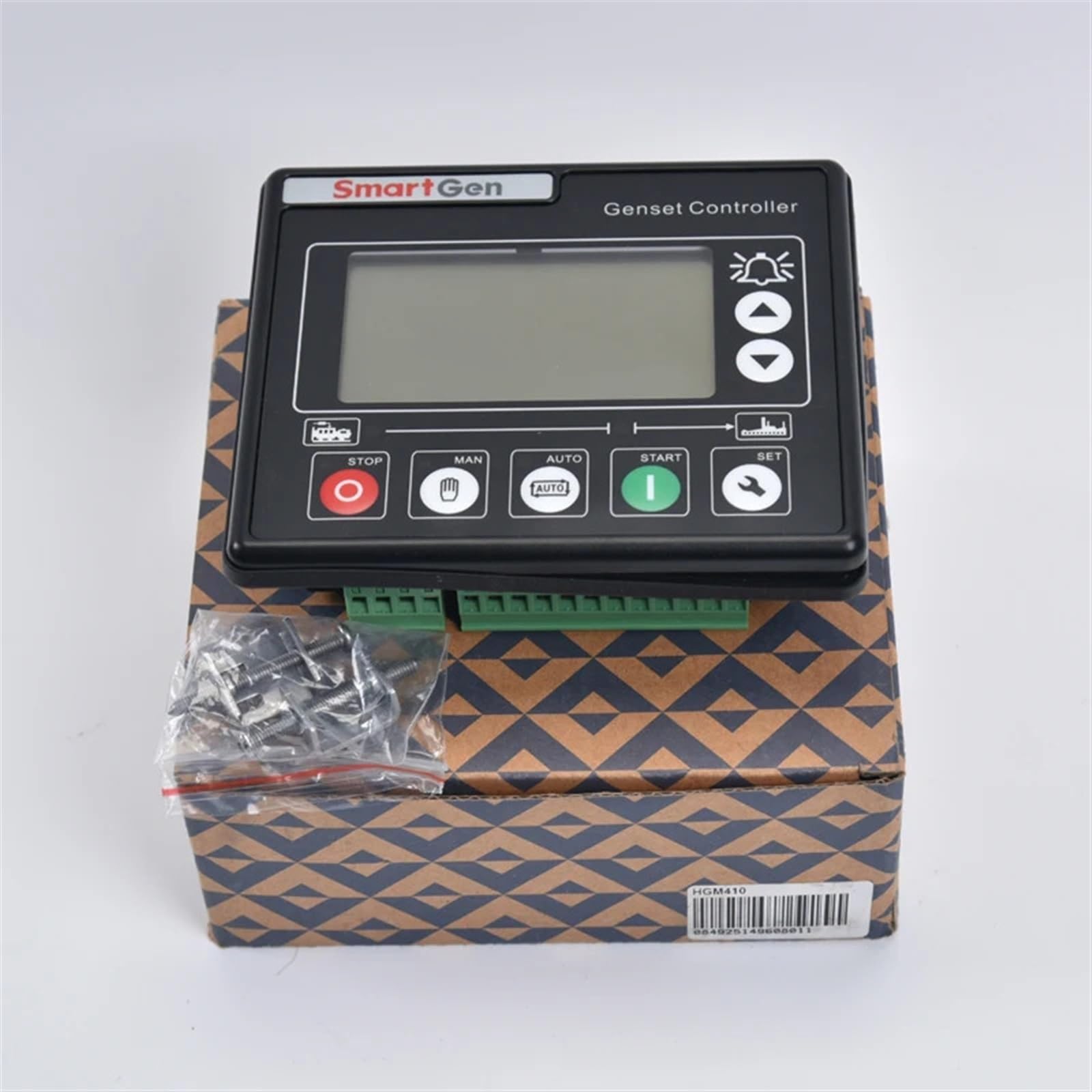 ZXAOMMBEA Controler hgm410n Controller HGM410 AUTO START Single Diesel Generator Set Automation
