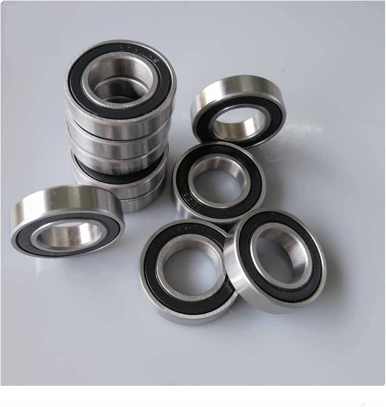 10Pcs 15267RS Hybrid Ceramic Bearing 15x26x7mm ABEC-7 Bicycle Bottom Brackets Spares Si3N4 Ball Bearings 15267-2RS