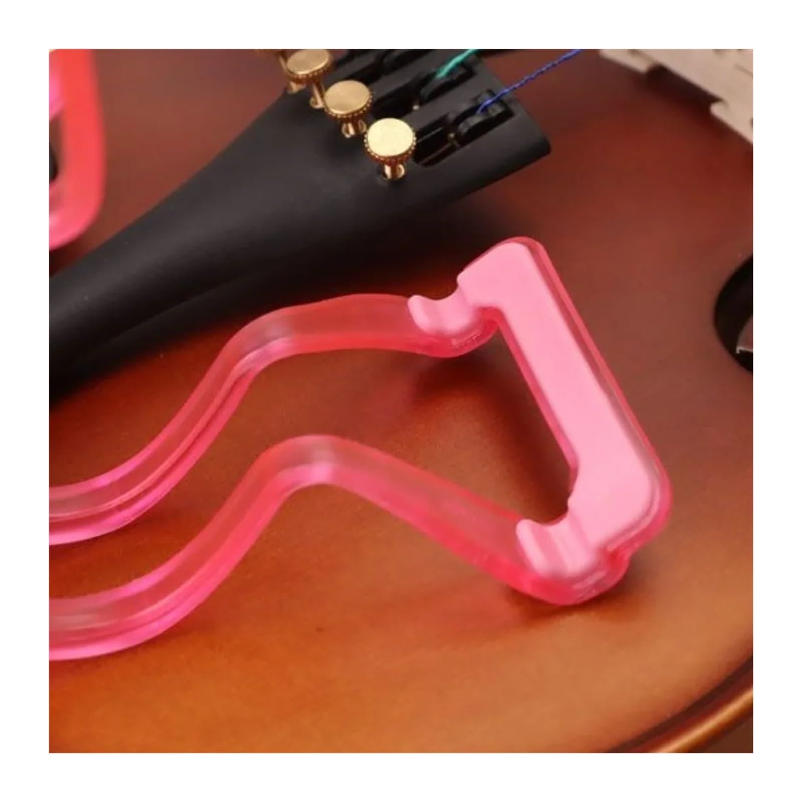 Fingerpositionierungshilfe For Anfänger Im Geigengriff | Passend for 1/4 1/8 1/10 Violinen, weiche Silikon-Fingerführung for genaue Platzierung, einfache Einrichtung