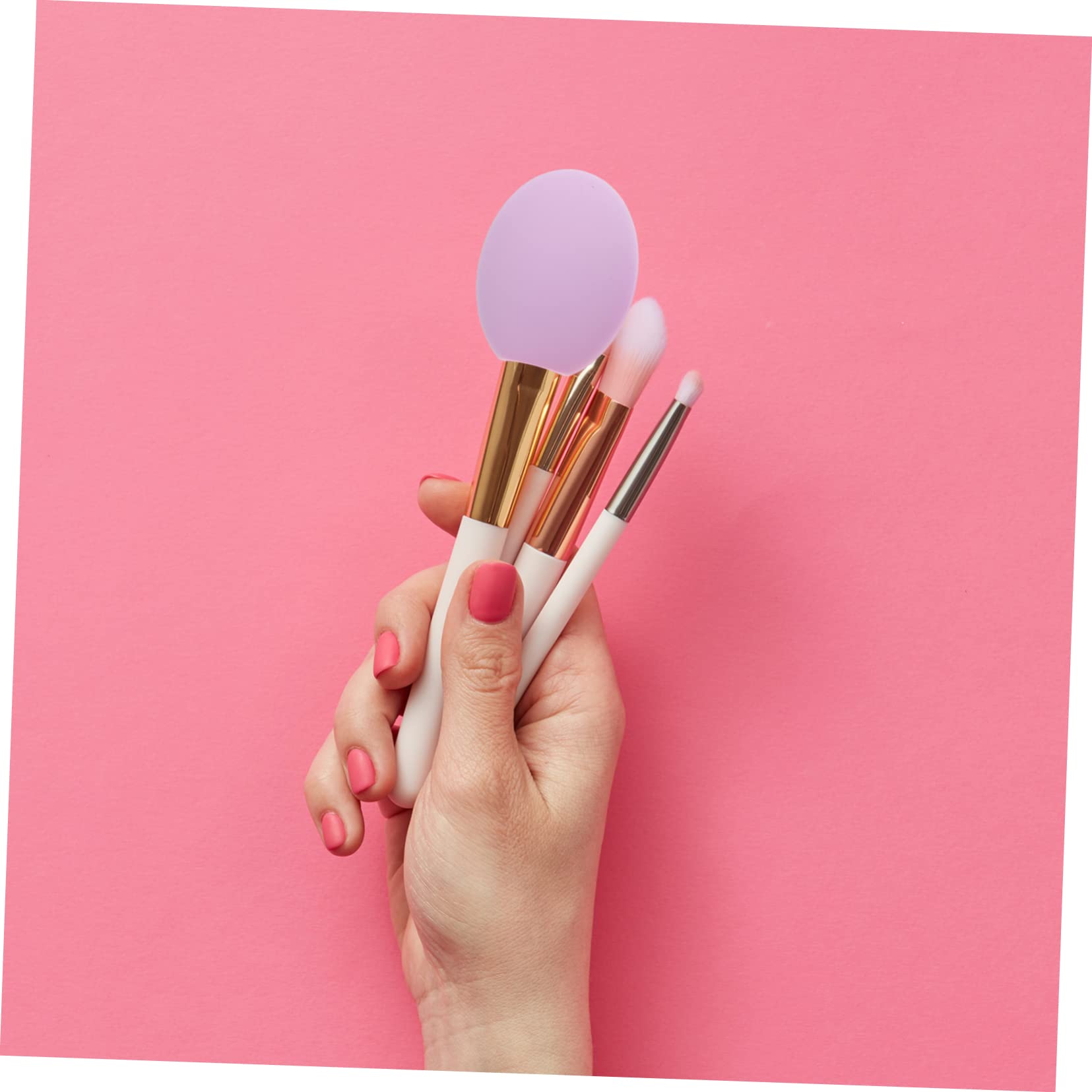 FOMIYES 27stücke Silikon Makeup Pinsel Schutzhauben Antistaub Für Optimale Pflege Und Langlebigkeit Der Kosmetikbürsten Für Unterwegs Hause