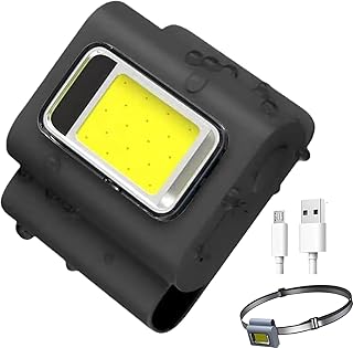 Breezectt Magnetic Cob Work Light,Breezectt Mini Magnetic Cob Work Light,Breezectt Light,Breezectt Cob Light Waterproof Portable LED Light,Rechargeable Magnetic Cob Work Light for Camping (1pcs Black)