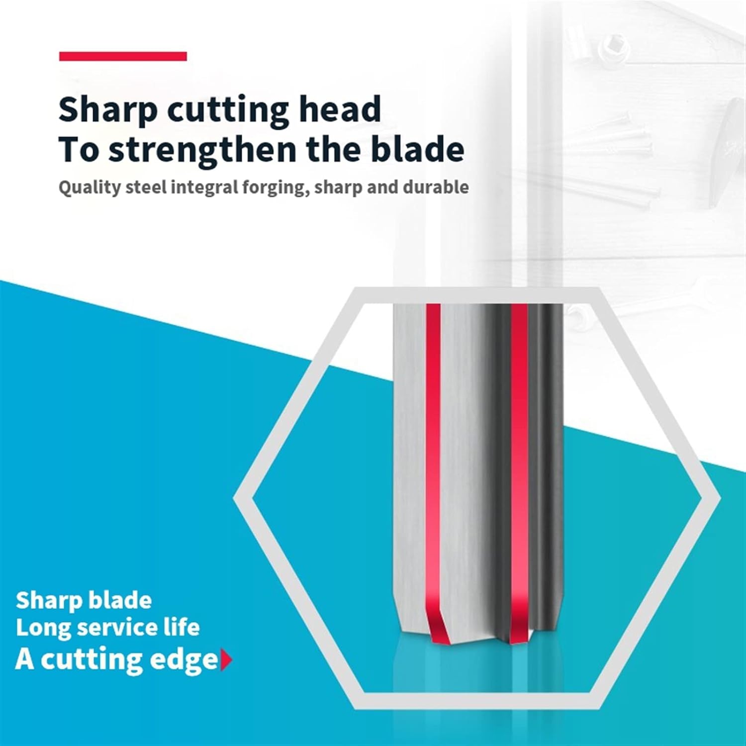 Non-Standard Machine Reamer, 5.05-6.95mm HSS Speed Steel, Straight Shank Chucking Tools MINGPING (Size : 5.75mm)