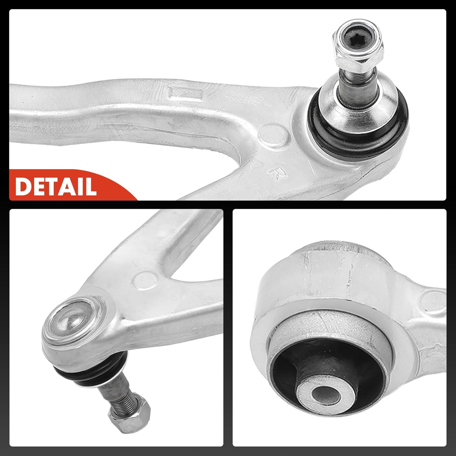 A-Premium Front Right lower Control Arm, with Ball Joint and Bushing, Compatible with BMW I01 Series - i3 2014 2015 2016 2017 2018 2019, RWD